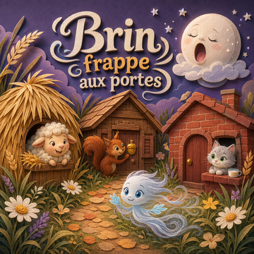 Couverture de Brin frappe aux portes