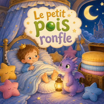 Couverture de Le petit pois ronfle