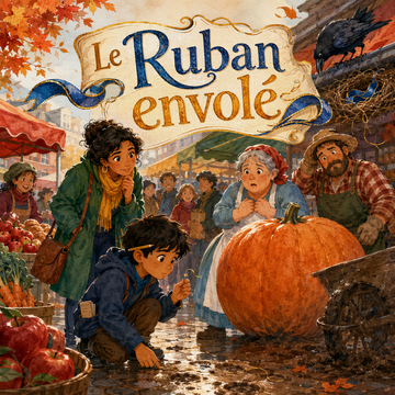 Couverture de Le Ruban envolé