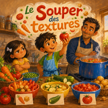 Couverture de Le Souper des textures