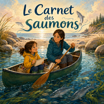 Couverture de Le Carnet des saumons