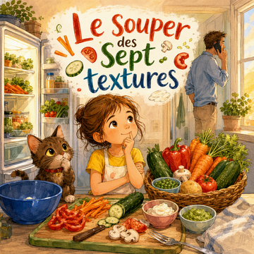 Couverture de Le souper des sept textures
