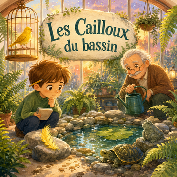 Couverture de Les Cailloux du bassin