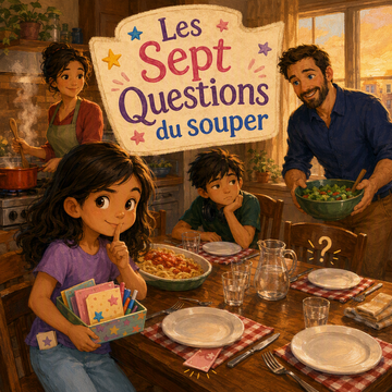 Couverture de Les Sept Questions du souper