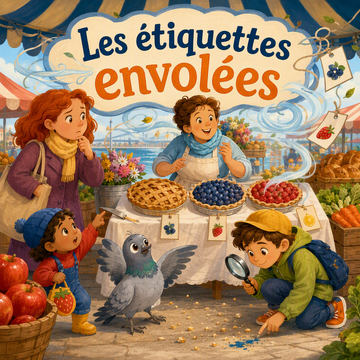 Couverture de Les étiquettes envolées