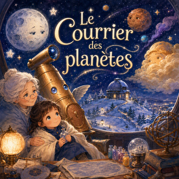 Couverture de Le Courrier des planètes