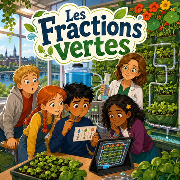 Couverture de Les Fractions vertes