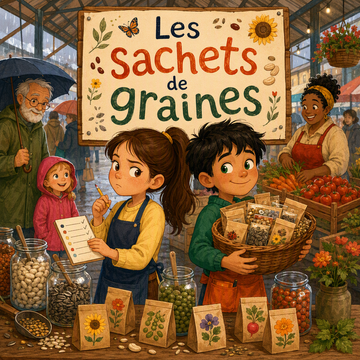 Couverture de Les sachets de graines