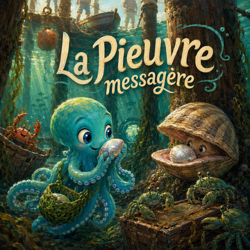 Couverture de La Pieuvre messagère